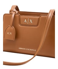 ARMANI EXCHANGE AMELIE Geantă de umăr ghimbir glazurat - Genți femei - 5