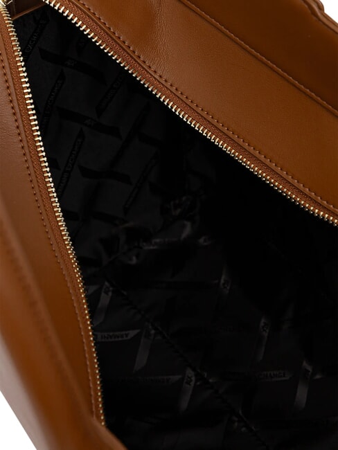 AMELIE Geantă de cumpărături cu curea de umăr ghimbir glazurat - Genți femei