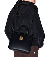 ARMANI EXCHANGE AMY Geantă de m&acirc;nă, geantă de cumpărături cu curea de umăr negru - Genți femei - 2