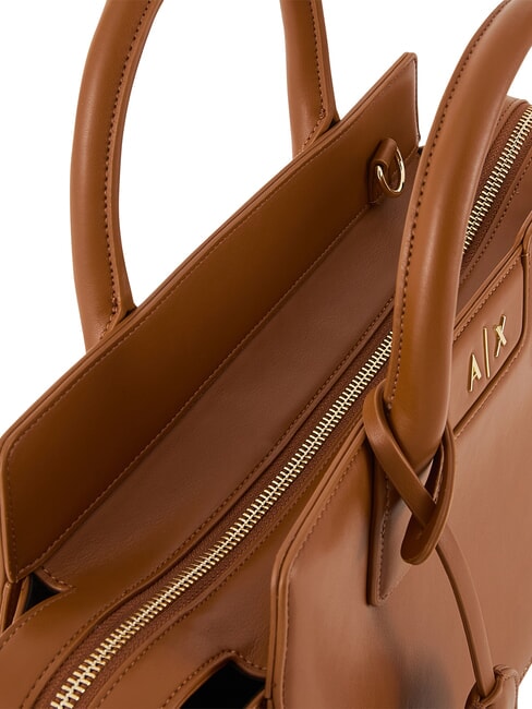 AMELIE Geantă de cumpărături cu curea de umăr ghimbir glazurat - Genți femei