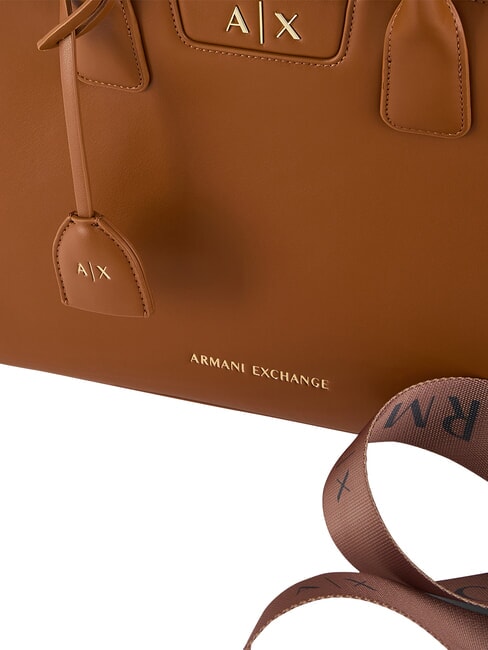 AMELIE Geantă de cumpărături cu curea de umăr ghimbir glazurat - Genți femei