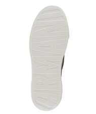 ARMANI EXCHANGE KURT Adidași alb-gălbui + auriu pal - Pantofi unisex - 3