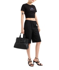 ARMANI EXCHANGE A|X Geantă de m&acirc;nă, cu curea de umăr negru - Genți femei - 2