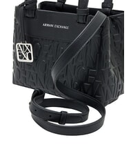 ARMANI EXCHANGE A|X CHARM Geantă mini cu curea de umăr negru - Genți femei - 6