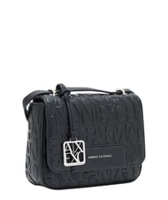 ARMANI EXCHANGE A|X CHARM Geantă de umăr mini negru - Genți femei - 4
