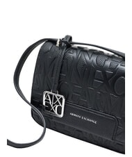 ARMANI EXCHANGE A|X CHARM Geantă de umăr mini negru - Genți femei - 5