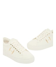 ARMANI EXCHANGE KURT Adidași alb-gălbui + auriu pal - Pantofi unisex - 6