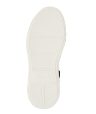 ARMANI EXCHANGE SUPER MINI-TUMBLED Adidași alb-gălbui+glaciar - Pantofi femei - 3