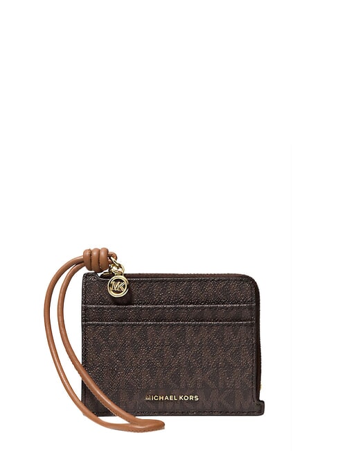 JET SET Portofel cu brățară brun/ghindă - Portofele femei