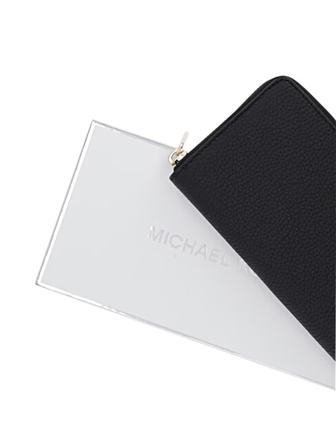 JET SET Portofel din piele negru - Portofele femei