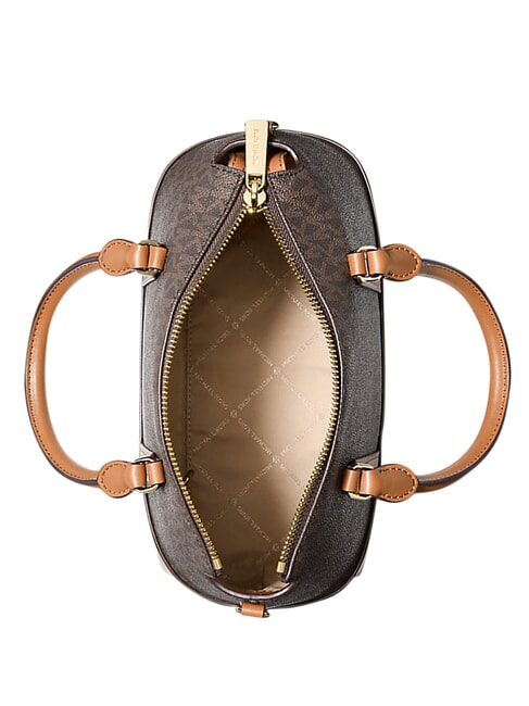 ANDIE Geantă de m&acirc;nă, cu curea de umăr brun/ghindă - Genți femei