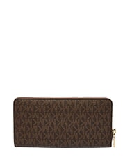 MICHAEL KORS JET SET Portofel cu fermoar brun/ghindă - Portofele femei - 3