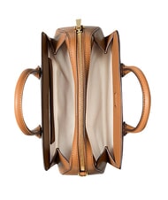 MICHAEL KORS LAILA Geantă de m&acirc;nă, cu curea de umăr brun/ghindă - Genți femei - 3