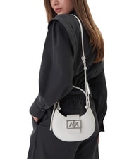 ARMANI EXCHANGE JODIE Geantă mică, cu curea de umăr aproape alb - Genți femei - 2
