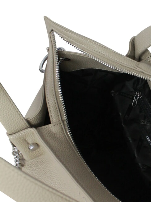 MILA Geantă de m&acirc;nă, cu curea de umăr nisip - Genți femei