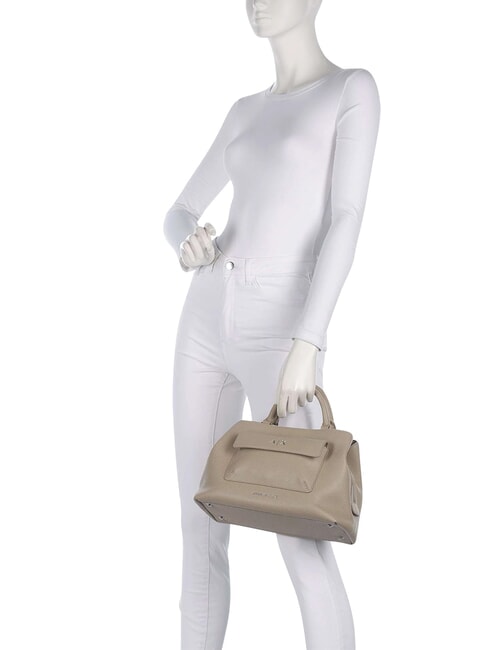 NICOLE L Geantă de m&acirc;nă, cu curea de umăr nisip - Genți femei