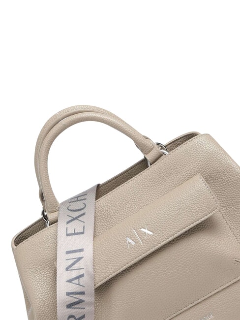 NICOLE L Geantă de m&acirc;nă, cu curea de umăr nisip - Genți femei