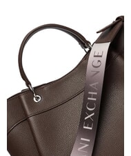 ARMANI EXCHANGE WAVE Geantă de m&acirc;nă cu curea de umăr umbră amurgului - Genți femei - 6