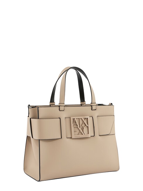 A|X BUCKLE Cumpărător manual, cu curea de umăr nisip - Genți femei
