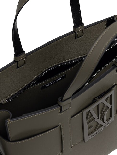 A|X BUCKLE Cumpărător manual, cu curea de umăr savană - Genți femei