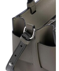 ARMANI EXCHANGE SUSIE Geantă de m&acirc;nă, cu curea de umăr savană - Genți femei - 5