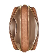 MICHAEL KORS BRYANT Geantă de umăr cu imprimeu integral al logo-ului vanilie/acrn - Genți femei - 5