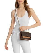 MICHAEL KORS CLAIRE Geantă de umăr mini brun/ghindă - Genți femei - 2