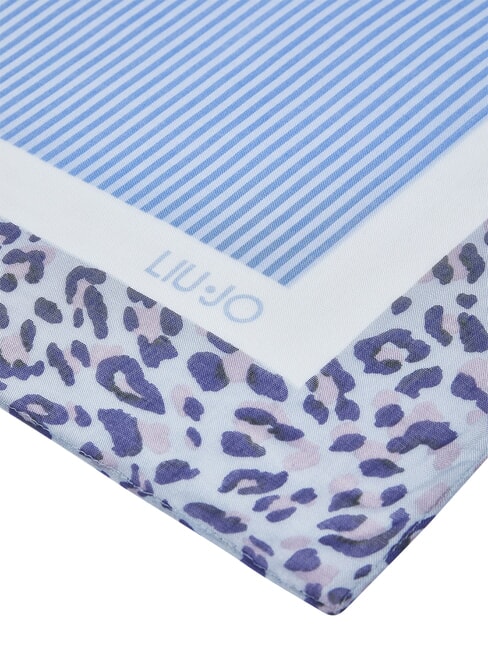 FLOWER ORCHID Eşarfă val albastru strălucitor - Eșarfe