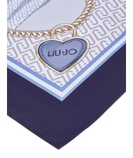 LIUJO METAL Eşarfă rochie albastra - Eșarfe - 4