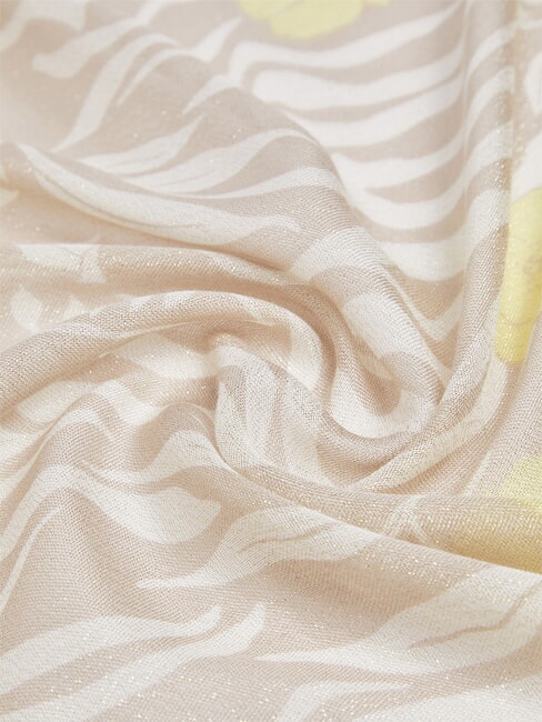 FLOWER Eşarfă natural - Eșarfe