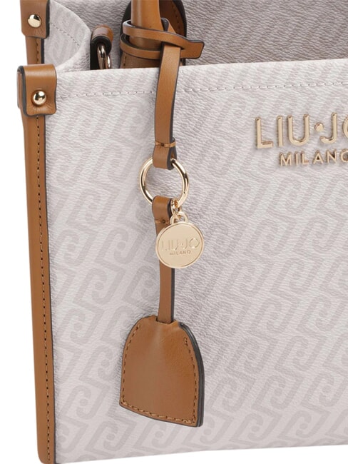 RIDHI Geantă de m&acirc;nă, cu curea de umăr natural/sequoia - Genți femei