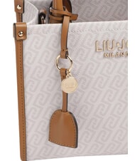 LIUJO RIDHI Geantă de m&acirc;nă, cu curea de umăr natural/sequoia - Genți femei - 6