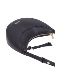 LIUJO CIRRY Geantă de umăr medie cu farmec BLACK - Genți femei - 5