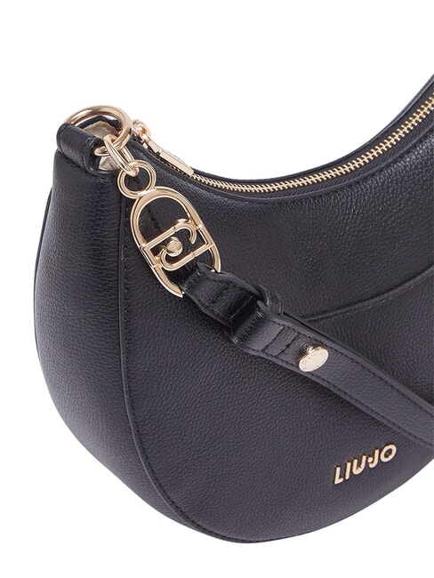 CIRRY Geantă de umăr medie cu farmec BLACK - Genți femei