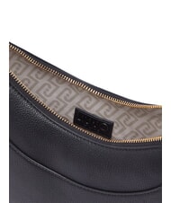 LIUJO CIRRY Geantă de umăr medie cu farmec BLACK - Genți femei - 7