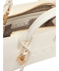 LIUJO HALONA Geantă de m&acirc;nă, cu curea de umăr cremă - Genți femei - 7