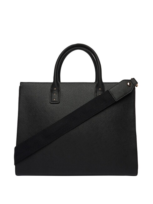 HALONA Geantă de m&acirc;nă, cu curea de umăr BLACK - Genți femei