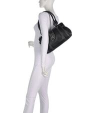 LIUJO CORNIOLA Geantă de umăr, cu curea de umăr detașabilă BLACK - Genți femei - 7