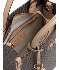 LIUJO RIDHI Geantă de m&acirc;nă, cu curea de umăr maro &icirc;nchis/pudră &icirc;nchisă - Genți femei - 5