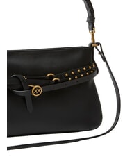 PINKO BELT BAG Geantă mică aur negru-vechi - Genți femei - 4