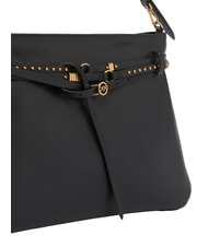 PINKO BELT BAG Geantă mare aur negru-vechi - Genți femei - 4