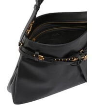 PINKO BELT BAG Geantă mare aur negru-vechi - Genți femei - 5