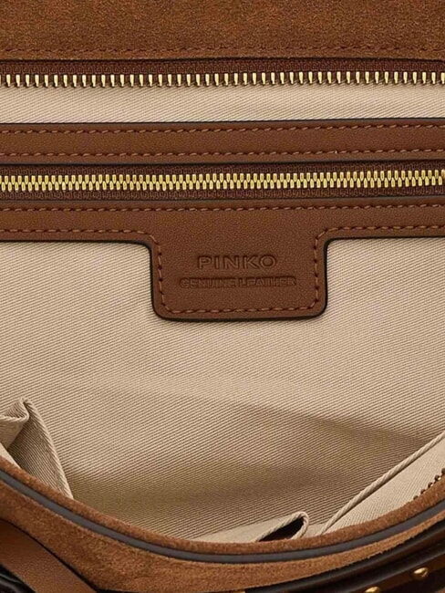 BELT BAG Geantă mare maro - leu-aur antic - Genți femei