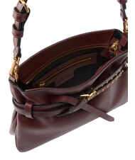 PINKO BELT BAG Geantă mică vin de burgundă - aur antic - Genți femei - 5
