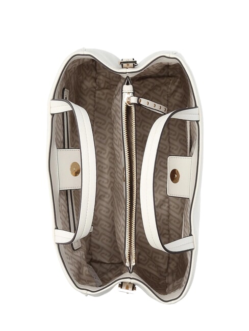 AREZU Geantă de m&acirc;nă, cu curea de umăr cremă - Genți femei