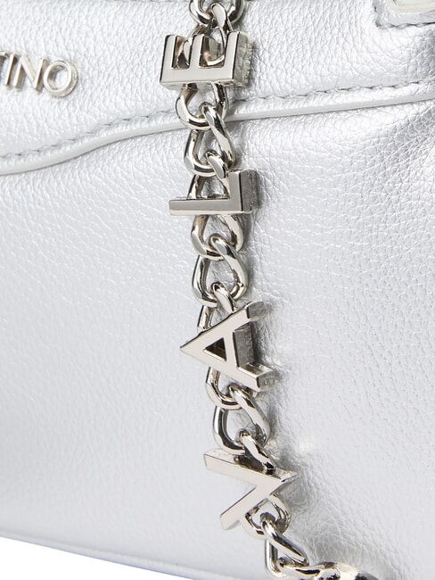 ELLY Geantă de umăr mini argint - Genți femei