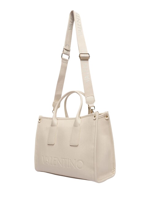 FOXY RE Geantă de m&acirc;nă, cu curea de umăr ecru - Genți femei