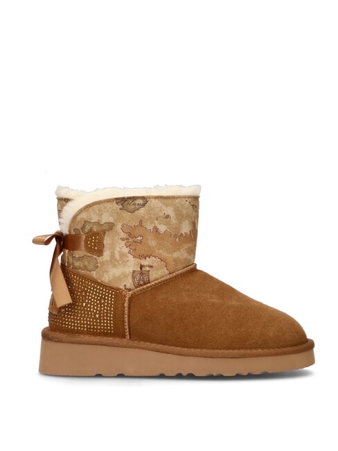 GEO Ghete cu căptușeală p&acirc;nă la gleznă NATURAL - Pantofi femei