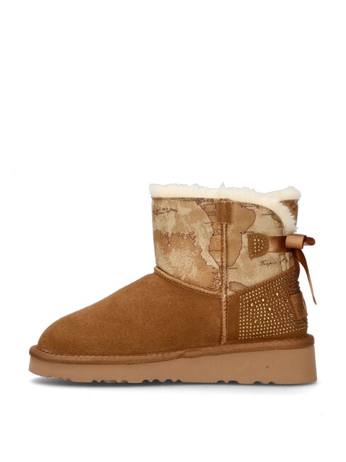 GEO Ghete cu căptușeală p&acirc;nă la gleznă NATURAL - Pantofi femei