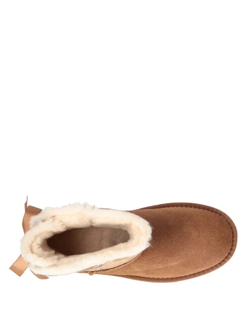 GEO Ghete cu căptușeală p&acirc;nă la gleznă NATURAL - Pantofi femei